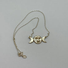 Load image into Gallery viewer, Moon Phase Goddess Necklace