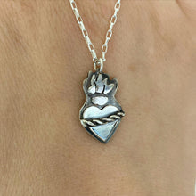 Load image into Gallery viewer, Sacred Heart Charm Necklace