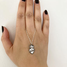 Load image into Gallery viewer, Sacred Heart Charm Necklace