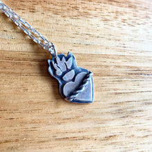 Load image into Gallery viewer, Sacred Heart Charm Necklace