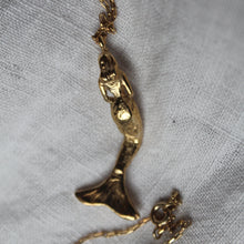 Load image into Gallery viewer, Gold Mermaid Necklace