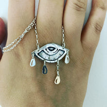 Load image into Gallery viewer, Tarot Eye Necklace