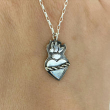 Load image into Gallery viewer, Sacred Heart Charm Necklace
